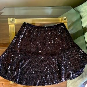 Super cute sequined free people skirt - worn once, perfect condition